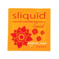Sliquid Naturals Swirl Lubricant - Peach