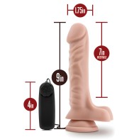 Blush Dr. Skin Dr. James 9" Cock w/Suction Cup - Vanilla