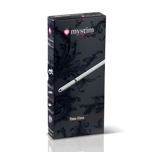 Sonido Uretral Mystim Thin Finn eStim - Plata