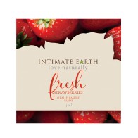 Lubricante Intimate Earth Foil - 3 ml Fresas Frescas