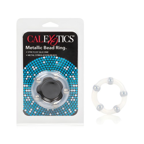 Metallic Bead Ring - Enhance Pleasure