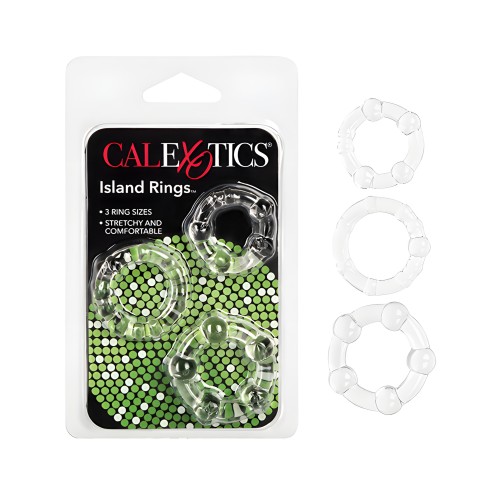 Silicone Island Rings - Clear | Erection Enhancers