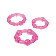 Anillos de Silicona Isla - Rosa