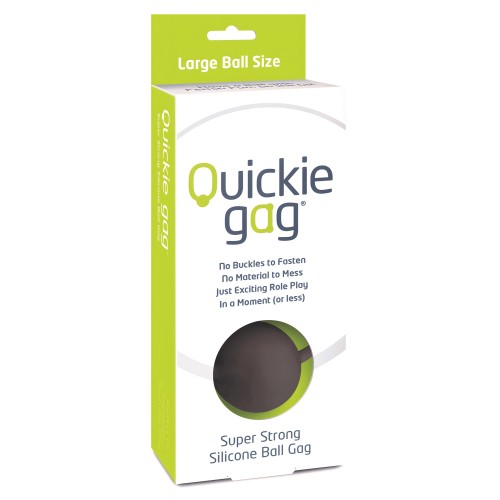 Quickie Ball Gag - Negro