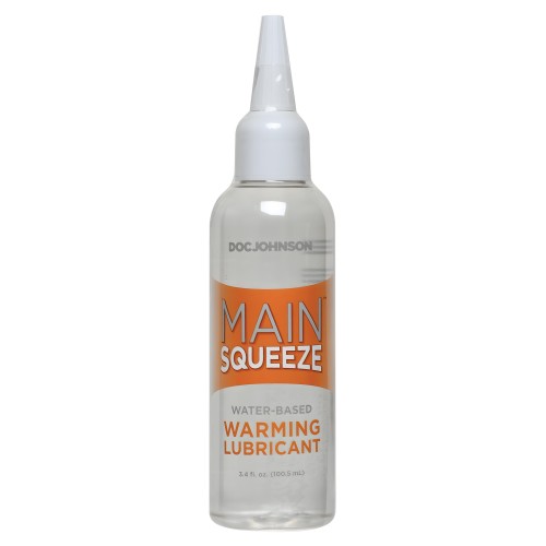 Main Squeeze Warming Water-Based Lubricant - 3.4 oz