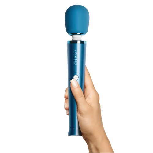 Le Wand Petite Rechargeable Massager Blue