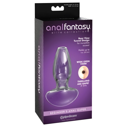 Anal Fantasy Elite Glass Gaper - Clear