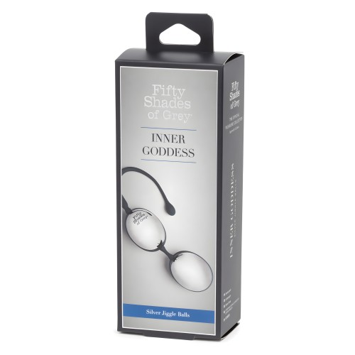Cuentas de Jiggle Plata Inner Goddess de Cincuenta Sombras de Grey