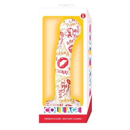 Collage Recuerdo de París Dildo de Silicona G Spot