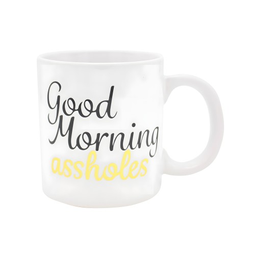 Attitude Mug Good Morning Asshole - 22 oz