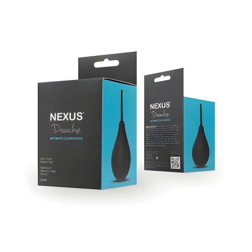 Nexus Non-Return Valve Anal Douche - 224 ml Black