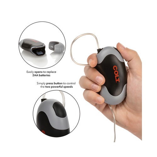 COLT Xtreme Turbo Bullet Power Pack Impermeable - 2 Velocidades Plata