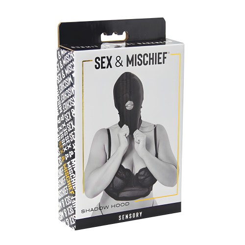 Sex & Mischief Shadow Hood - Black