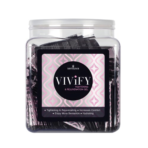 Vivify Tightening & Rejuvenation Gel - Tub of 100 Single Use Packet
