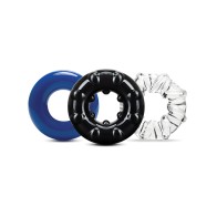 Anillos de Erección Triple Stretch Stay Hard - Paquete de 3