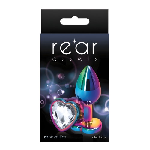 Rear Assets Multicolor Heart - Clear