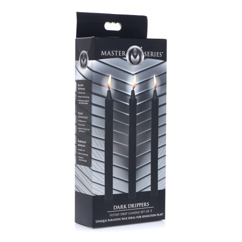 Master Series Fetish Drip Candles - Set of 3