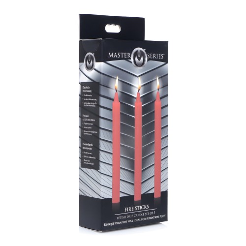 Master Series Fetish Drip Candles - Set of 3