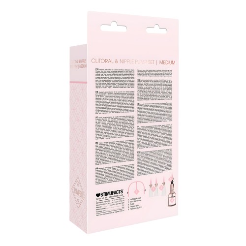 Shots Pumped Set de Bombas para Clítoris y Pezones