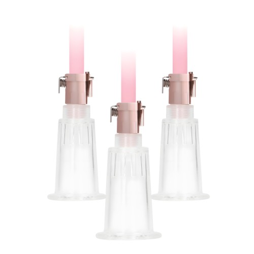 Shots Pumped Set de Bombas para Clítoris y Pezones