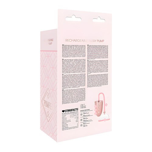 Bomba Recargable Rosa Oro