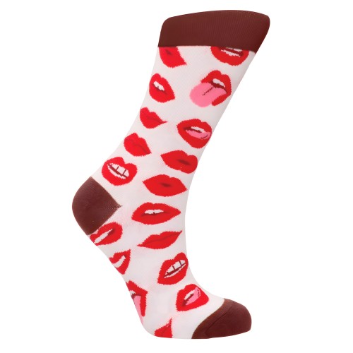 Shots Sexy Socks Lip Love