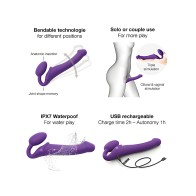 Strap On Me Vibrador Flexible Sin Correas - Púrpura