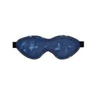 Shots Denim Eye Mask - Blue