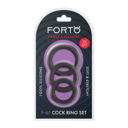 Juego de Anillos para el Pene Forto F-61