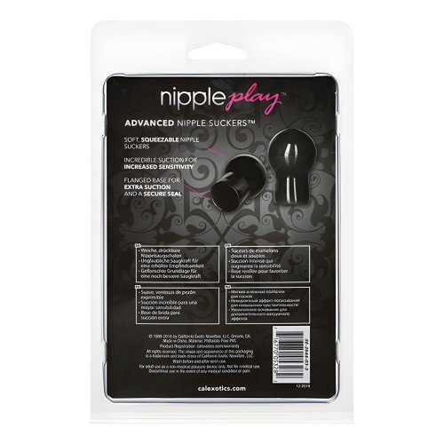Suckers Avanzados para Pezones Nipple Play - Negros