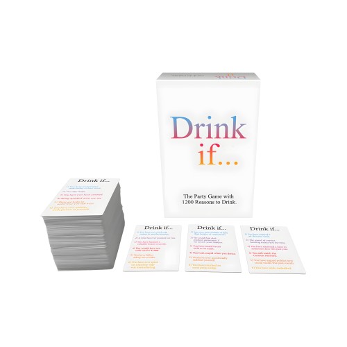 Juego de Cartas Drink If