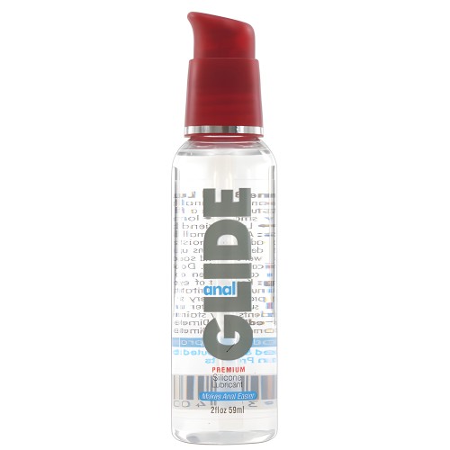 Anal Glide Silicone Lubricant - 2 oz