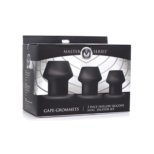 Master Series Gape-Grommets Set de Dilatadores Anal