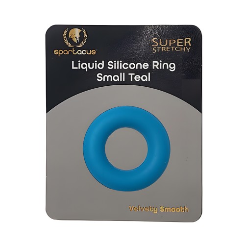 Spartacus Rubber Cock Ring Set - Black Pack of 3