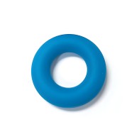 Spartacus Rubber Cock Ring Set - Black Pack of 3