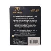 Spartacus Rubber Cock Ring Set - Black Pack of 3