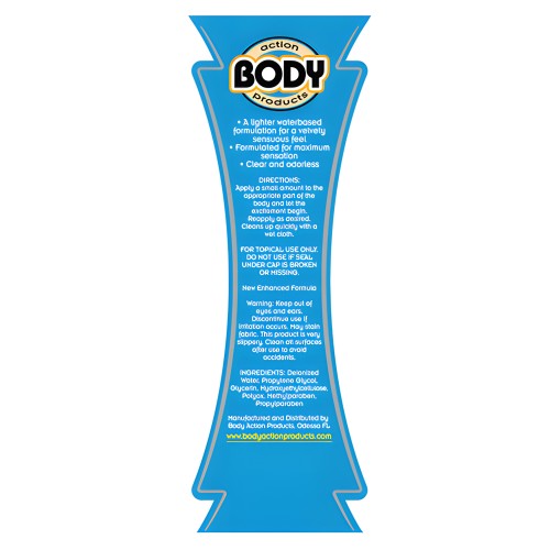 Body Action Ultra Glide Water Based Lubricant