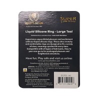 Spartacus Rubber Cock Ring Set - Black Pack of 3