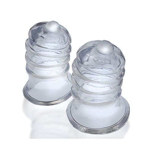 Hunky Junk Elong Nipsuckers - Clear