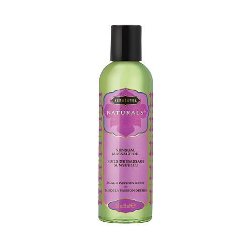 Kama Sutra Naturals Massage Oil - 2 oz Island Passion Berry