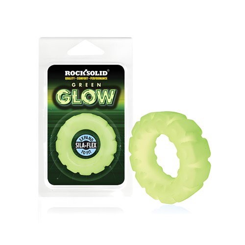 Rock Solid Glow in the Dark Tire Ring - Green