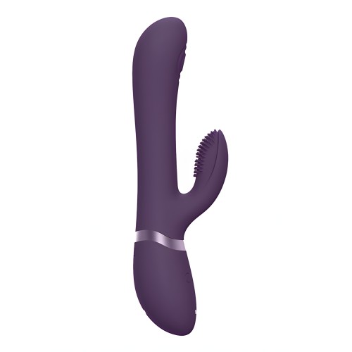 Shots Vive Etsu Pulse G-Spot Rabbit w/Interchangeable Clitoral Attachments - Purple
