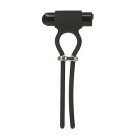 Bolo Bullet Vibrating Cock Tie - Adjustable Pleasure