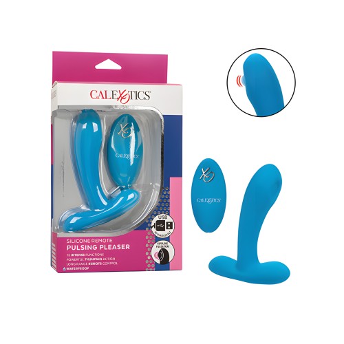 Silicone Pulsing Pleaser con Control Remoto