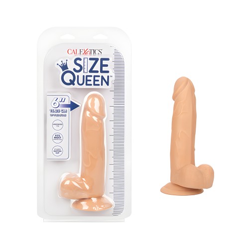 Size Queen 6" Dildo - Ivory