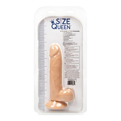 Size Queen 6" Dildo - Ivory