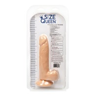 Size Queen 6" Dildo - Ivory
