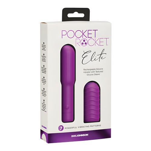 Pocket Rocket Elite - Mini-Vibrador Recargable