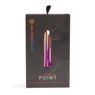 Nu Sensuelle Aluminium Point Rechargeable Bullet - Multicolor