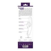 VeDO Thumper Bunny Vibrador Doble Recargable - Púrpura Profundo